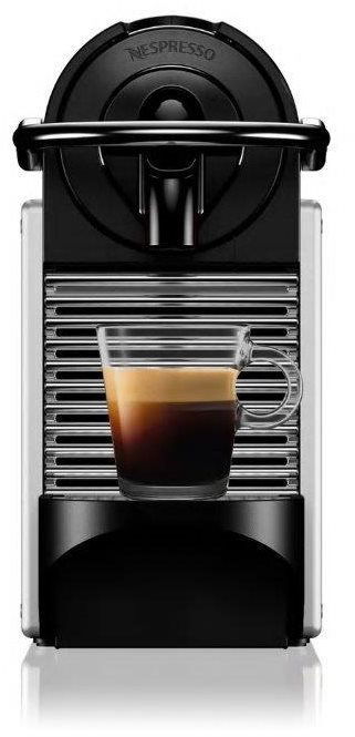 NESPRESSO De Longhi Pixie Electric Silver EN124.S Coffee Pod