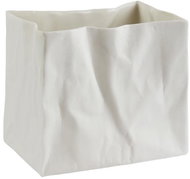 Räder Porcelain vase in the shape of a paper bag (Size: 10) - Vase