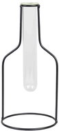 Decor by Glassor Design vase - tube with metal stand size. S - Vase