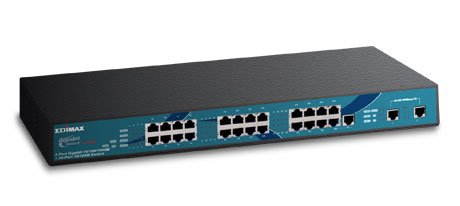Edimax ES-5224R+, Smart Switch, 24xFE + 2xGE (osazeno RJ45) - - - Main image