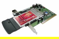 Edimax EW-7124, bundle PC Card + PCI holder