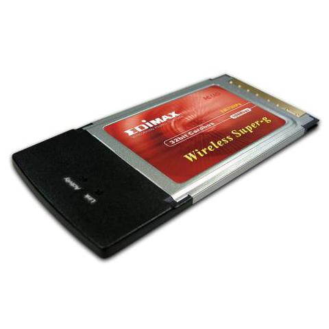 Edimax EW-7305Pg 32-bit CardBus PCMCIA WLAN 802.11b/g (11/54/108Mbps), Super G Atheros chipset - - - Hauptbild