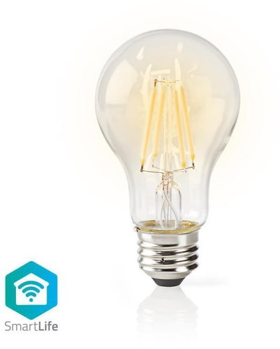 NEDIS Wi-Fi Smart Bulb E27 WIFILF10WTA60 - LED Bulb - Main image