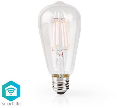 NEDIS Wi-Fi Smart Lampe E27 WIFILF10WTST64 - LED-Birne - Hauptbild