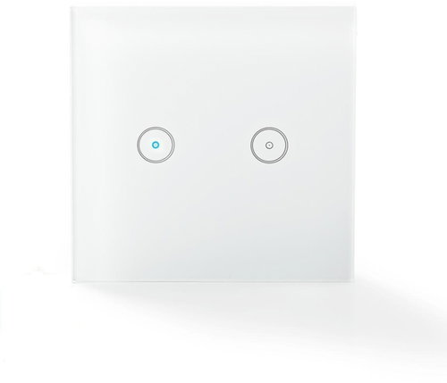 NEDIS Wi-Fi Smart Double Light Switch - Switching Relay - Main image