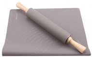 Kinghoff Silikonový vál na pečení 40×60 cm + váleček na těsto Kassel 93708 - Pastry Board