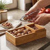 Kinghoff Kesper Grandfather nutcracker and container set - Nutcracker