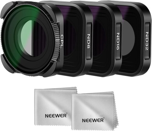 Neewer FL-GP18 set of 4 filters 80 mm, compatible with GoPro - Lens Filters - Main image