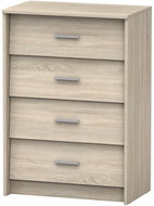 Cheapest furniture Shoe rack Lucio 1, sonoma oak - Shoe Rack