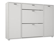Cheapest furniture Hunter shoe rack, white - Shoe Rack