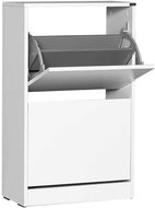 Nejlevnější nábytek Botník Hamwol, bílý - Shoe Rack
