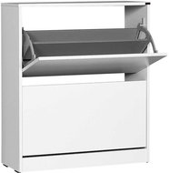 Nejlevnější nábytek Botník Changtse, bílý - Shoe Rack