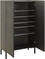 Cheapest PACIFICO furniture, Oslo walnut/marble - Shoe Rack