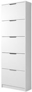 Cheapest furniture PARDAL 5 white - Shoe Rack