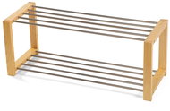 Cheapest furniture Ponzor 2 Shoe rack, natural/metal - Shoe Rack