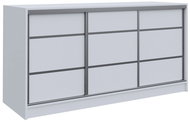 Cheapest furniture Litolaris 180 Komoda, white matt - Chest of Drawers