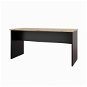 Nejlevnější nábytek Nejby Gianni, stůl jednací, černá/dub wotan - Desk