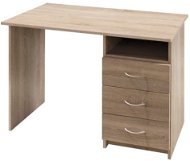 Nejlevnější nábytek - Psací stůl se šuplíky CASEN, dub sonoma - Desk