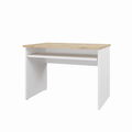 Nejlevnější nábytek Nejby Gianni, PC stůl, bílá / dub wotan