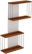 Cheapest furniture Wall shelf ARAGO, pine - Shelf