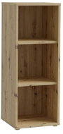 Cheapest furniture Inlo, low, width 44,8 cm, oak artisan, 5 years warranty - Office Shelf