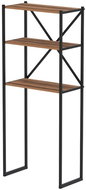 Cheapest Doen furniture, metal, black/walnut - Shelving Unit