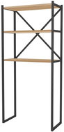 Cheapest Doen furniture, metal, black/pine - Shelving Unit