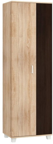 Cheapest furniture Nalise Wardrobe, light sonoma oak/dark sonoma oak - Wardrobe - Main image
