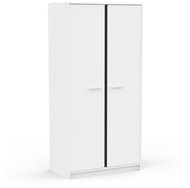 Cheapest furniture Solmen Wardrobe with shelves and 2 wardrobe rods - Wardrobe