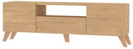 Cheapest furniture Zeliv TV table, sapphire oak - TV Table