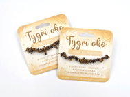 Nekupto Bracelet with semiprecious stones Tiger eye - Bracelet