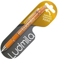 Nekupto Pen with name Ludmila rubberized - Eraser Pen
