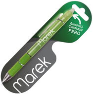 Nekupto Pen with the name Marek rubberized - Eraser Pen
