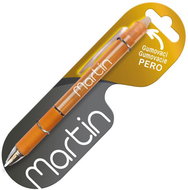 Nekupto Pen with the name Martin rubberized - Eraser Pen