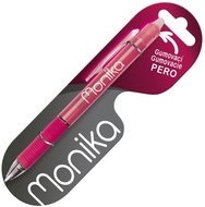 Nekupto Pen with name Monika rubberized - Eraser Pen