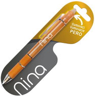 Nekupto Pen with the name Nina rubberized - Eraser Pen
