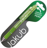 Nekupto Pen with the name Jakub rubber - Eraser Pen