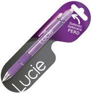 Nekupto Pen with the name Lucie rubberized - Eraser Pen