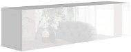 Skrinka Najlacnejší nábytok Antofalla typ 7, biela/biely lesk - Skříňka