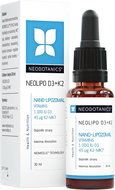 Neobotanics Neolipo, Vitamin D3 + K2, 30 ml - Dietary Supplement