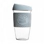 Drinking Cup Neon Kactus Skleněný hrnek na kávu 450 ml šedý - Kelímek na pití
