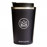 Neon Kactus Designový termohrnek 380 ml černý - Thermal Mug