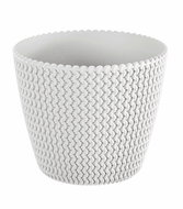 Prosperplast SPLOFY White 18.7cm - Flower Pot