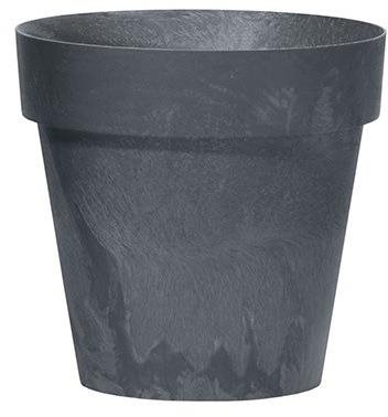 Prosperplast CUBE BETON EFFECT Anthracite 14cm - Flower Pot - Main image