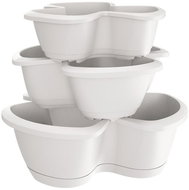 Prosperplast RESPANA TRIO for herbs white 47 cm - Flower Pot