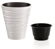 Prosperplast SAND + Deposit White 38.8cm - Flower Pot