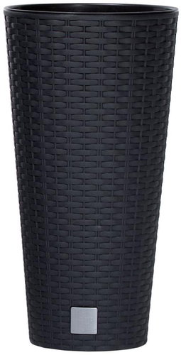Prosperplast RATO TUBUS + Anthracite Layer 30cm - Flower Pot - Main image