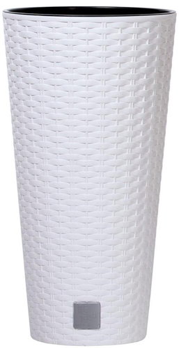 Prosperplast RATO TUBUS + White Layer 30cm - Flower Pot - Main image