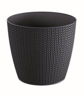 Prosperplast WHEATY Anthracite 25.8cm - Flower Pot