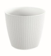 Prosperplast WHEATY White 25.8cm - Flower Pot
